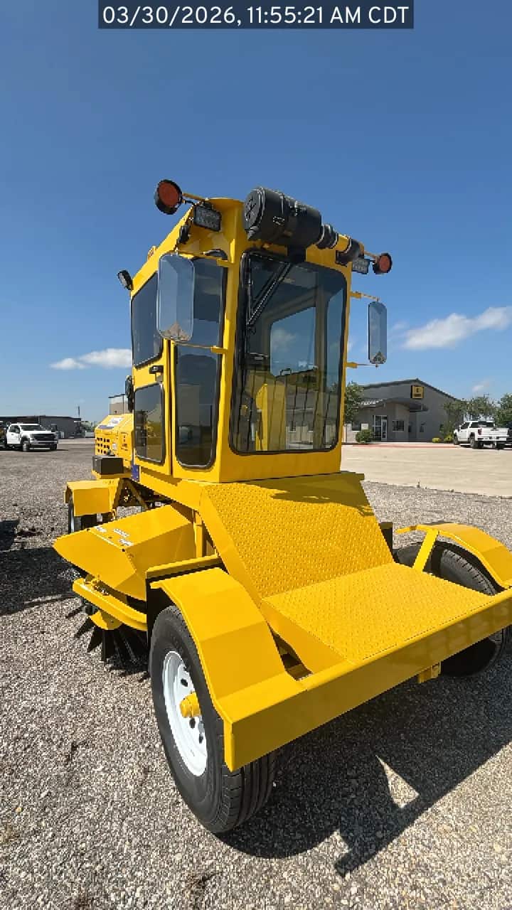 A 2026 Superior DT74F broom and sweeper parked on a lot, shown in product listing photo seventeen.